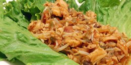 Buffalo Chicken Lettuce Wraps