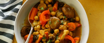 Curried Chickpea Apricot Stew