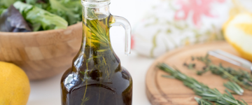 Rosemary Thyme Lemon Infused Dressing
