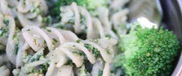 One-Veggie Pesto Noodles