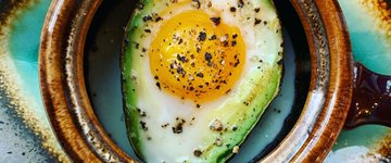 Baked Egg in Avocado