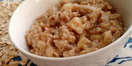 Apple-Banana-Seed Butter-Honey Oatmeal