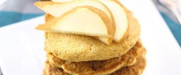 Gluten-Free Ginger Pear Pancakes