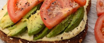 Hummus and Avocado Toast
