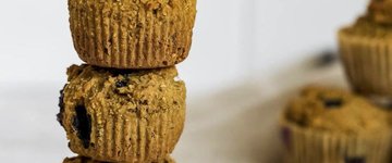 Blueberry Oat Bran Muffins