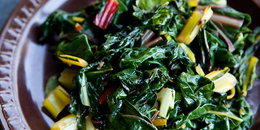 Steamed Chard