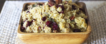 Cranberry Pecan Quinoa