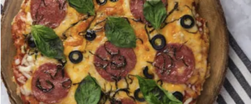 Keto Chicken Crust Pizza