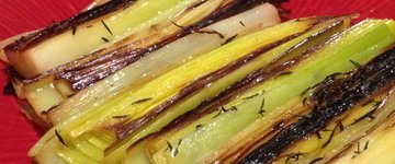 Braised Caramelized Leeks