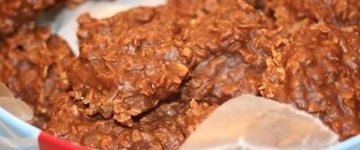 No Bake Chocolate Oatmeal Cookies