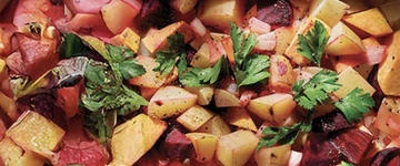 Baked Vegan Red Flannel Hash