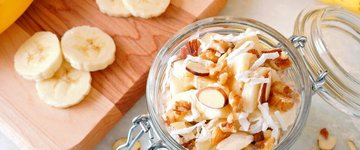 Nut Butter & Banana Overnight Oats