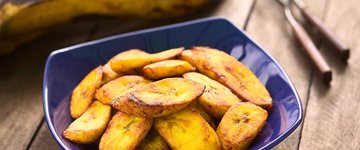 Grilled Plantains with Red Pepper