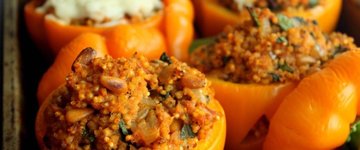 Köleses töltött paprika