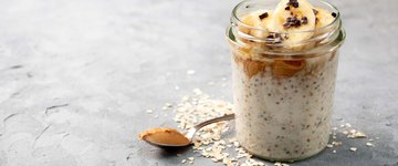 Peanut Butter Banana Overnight Oats