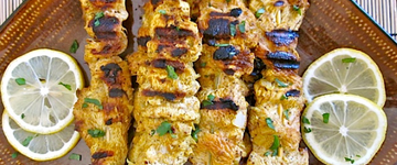 Tandoori Chicken Kebabs