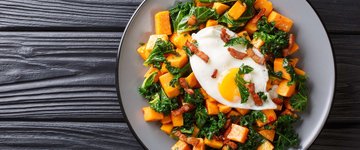 Sweet Potato Salad with Bacon