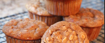 3-Ingredient Banana Bread Muffins