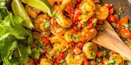 Easy Mexican shrimp tacos  low sodium