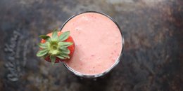 Strawberry Walnut Swirl Smoothie