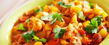 Aloo Gobi Potato and Cauliflower