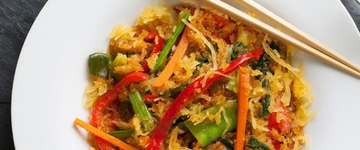 Spaghetti Squash Lo Mein