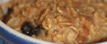 Individual Cookie Dough Oatmeal Cake