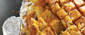 Pull-Apart Cheesy Garlic Bread