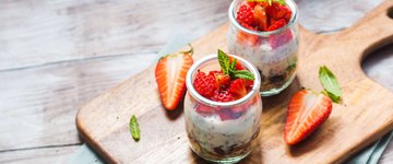 Dairy-Free Strawberry Yogurt Parfait