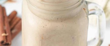 Cinnamon Roll Protein Shake
