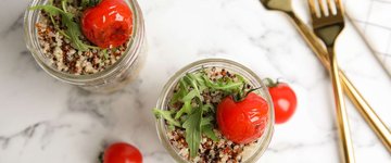 Antipasto Quinoa Salad Jar