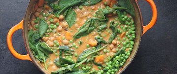 Curried Chicken (or Chickpea) Stew