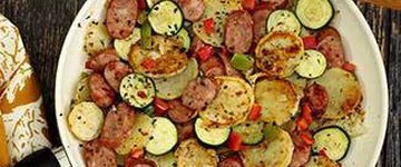 Sausage & Zucchini Quick Skillet Recipe