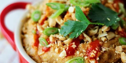 Thai Peanut Hummus Dip