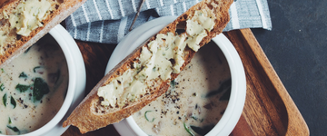 Vegan Cream of Mushroom Soup