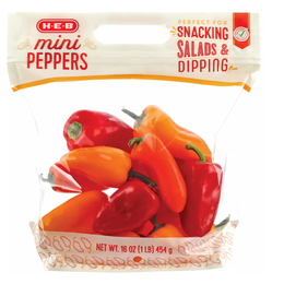 H-E-B Select Ingredients Mini Peppers