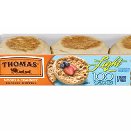 Thomas' Light Multi-Grain English Muffins
