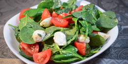 Fresh Simple Spinach Salad