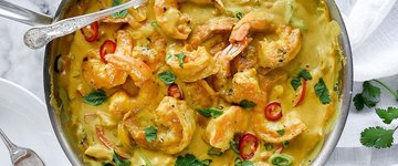 Low Carb Thai Coconut Shrimp