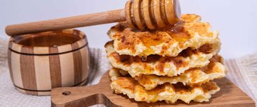 Chocolate Chip Banana Bread Waffles
