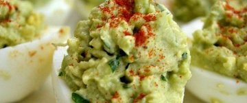 Deviled Avocado Eggs