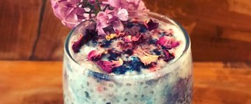 Unicorn Chia Pudding 