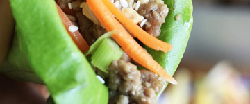 Asian Vegan Lettuce Wraps