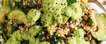 Green Powerhouse Lentil & Millet Pesto Plate