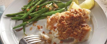 Baked Cod with Crispy Cracker Crumbs