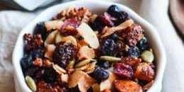Toasted Coconut and Berry Grain Free Granola