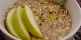Vegan Sugar Free Apple Cinnamon Overnight Oats