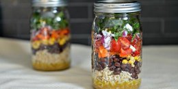 Mexican Salad in a Jar
