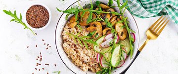 Creamy Mushroom Ris-oat-to