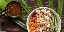 Chicken and Rice Bowls with Bang Bang Sauce